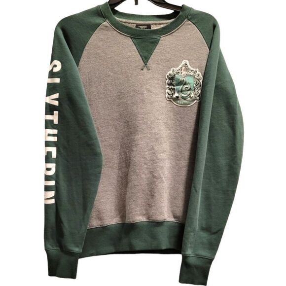 Universal Studios Wizarding World Harry Potter Slytherin Sweatshirt Adult Small - Picture 1 of 9